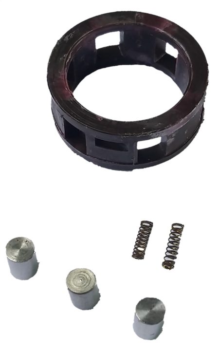 canastilla clutch crypton (conjunto bujes y resortes) paquete x 5 unidades