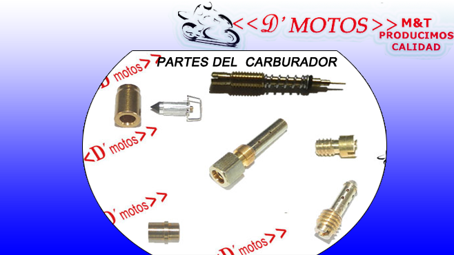 PARTES DEL CARBURADOR