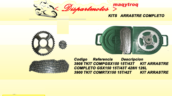KIT  ARRASTRE