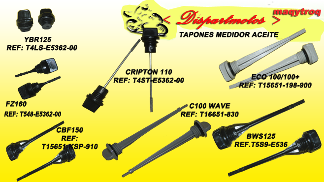 TAPONES MEDIDOR  ACEITE