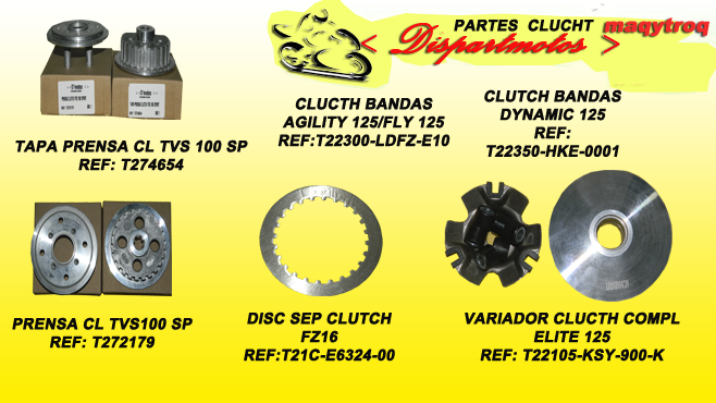 PARTES  CLUTCH